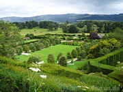 Blick auf die Gartenanlage
